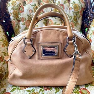 Dolce & Gabbana Tan Boston Bag w/shoulder strap